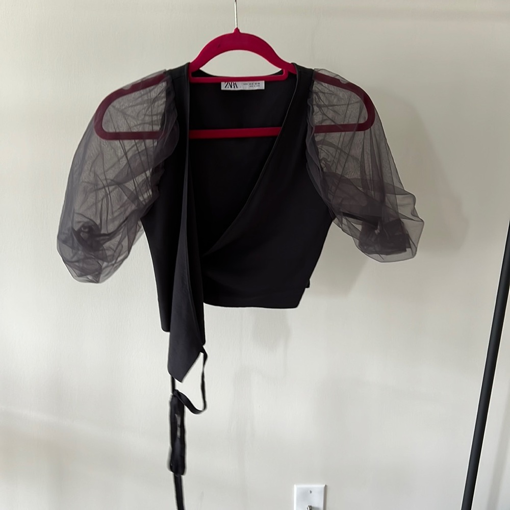 New Zara blouse.